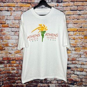 Vintage Atlanta Olympics Athens USA 1996 T Shirt